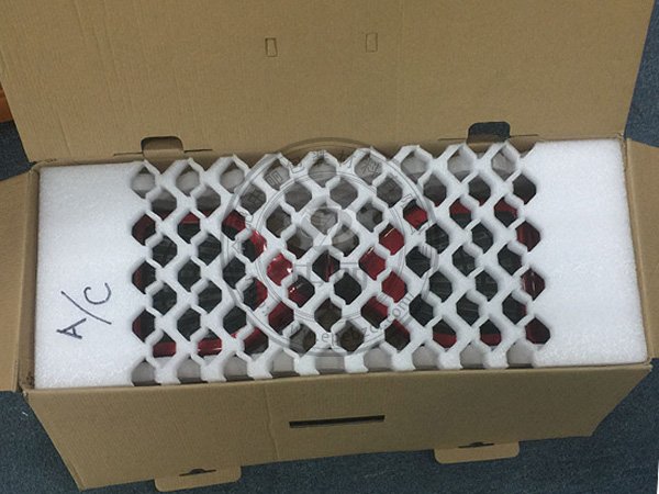 珍珠棉溜溜車(chē)定位包裝
